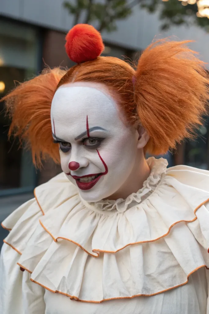 Clown Hairstyles: Fun and Frightening Ideas for Your Halloween Costume 24 FG2