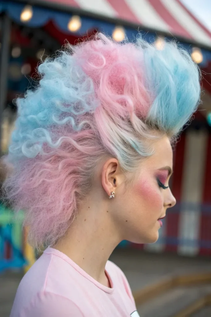 Clown Hairstyles: Fun and Frightening Ideas for Your Halloween Costume 26 FG4