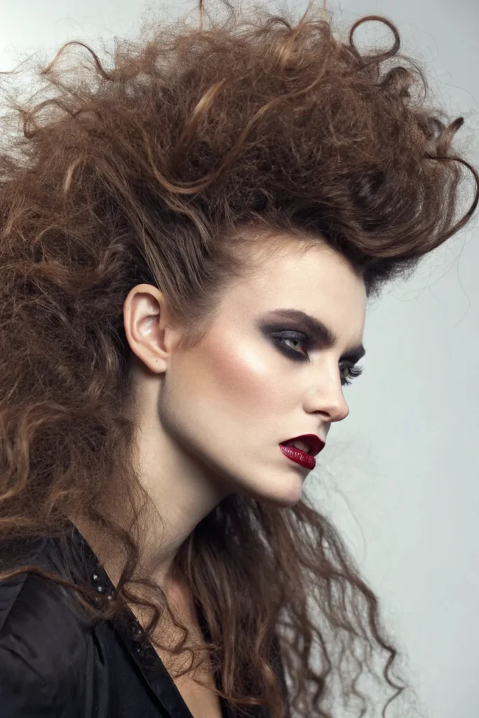 Vampire Hairstyles for Women: Top Halloween Looks to Dazzle and Terrify 18 FJ17