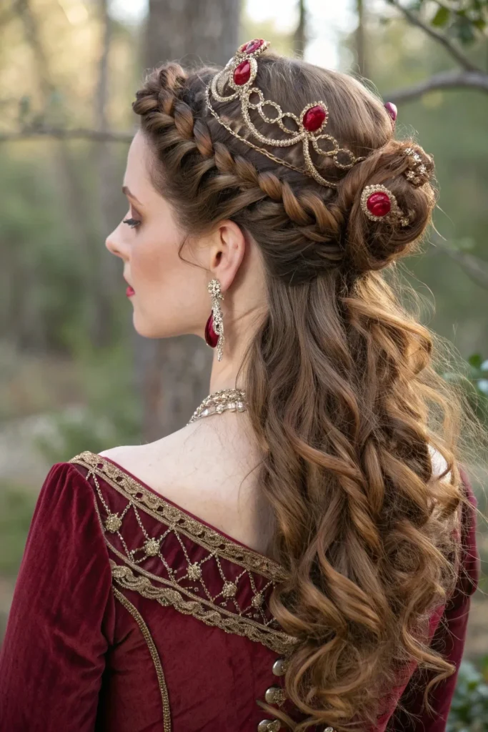 Vampire Hairstyles for Women: Top Halloween Looks to Dazzle and Terrify 5 FJ4