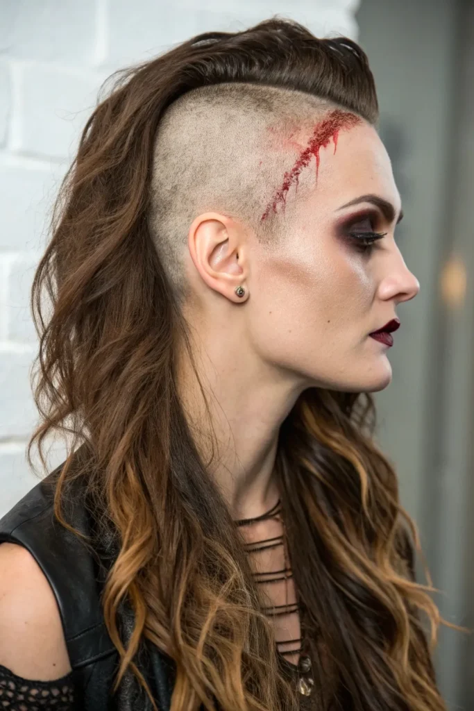 Vampire Hairstyles for Women: Top Halloween Looks to Dazzle and Terrify 8 FJ7
