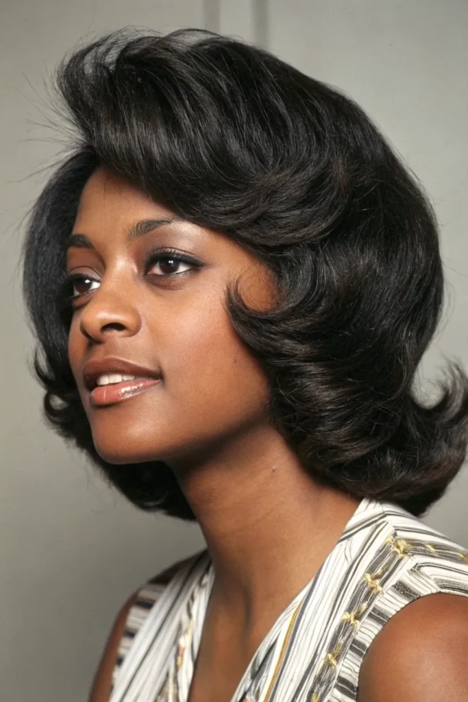 Chic Feathered Hairstyles for Black Women 33 HG13