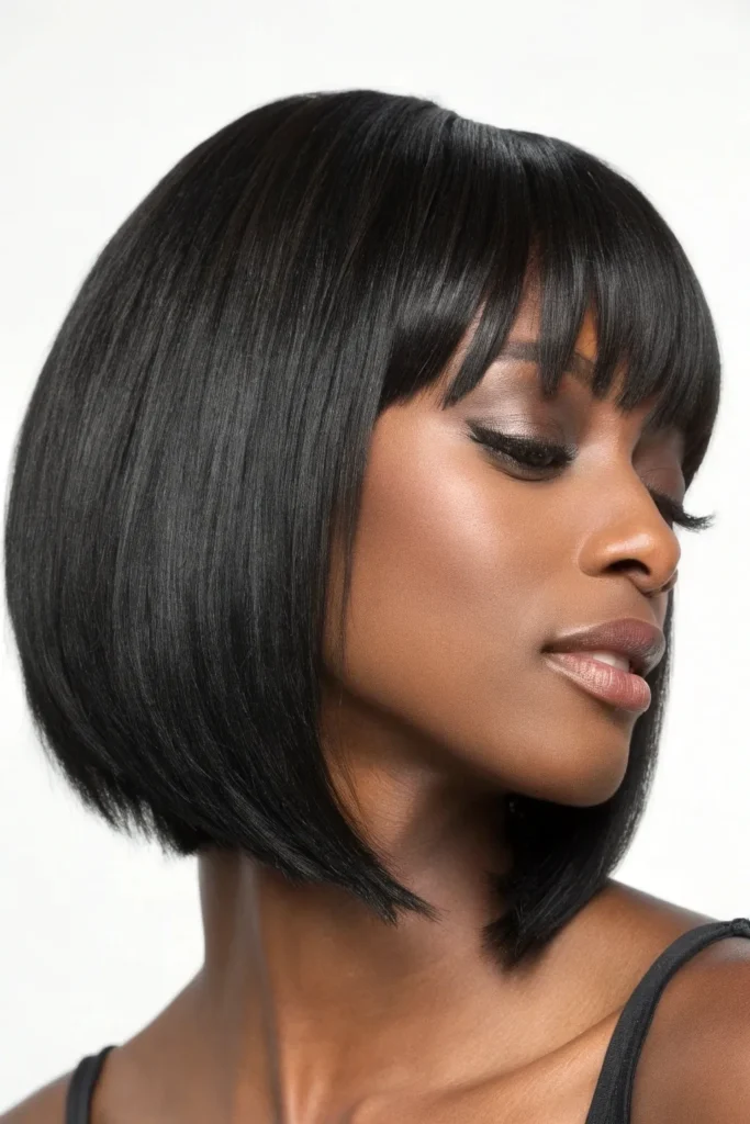 Chic Feathered Hairstyles for Black Women 34 HG14