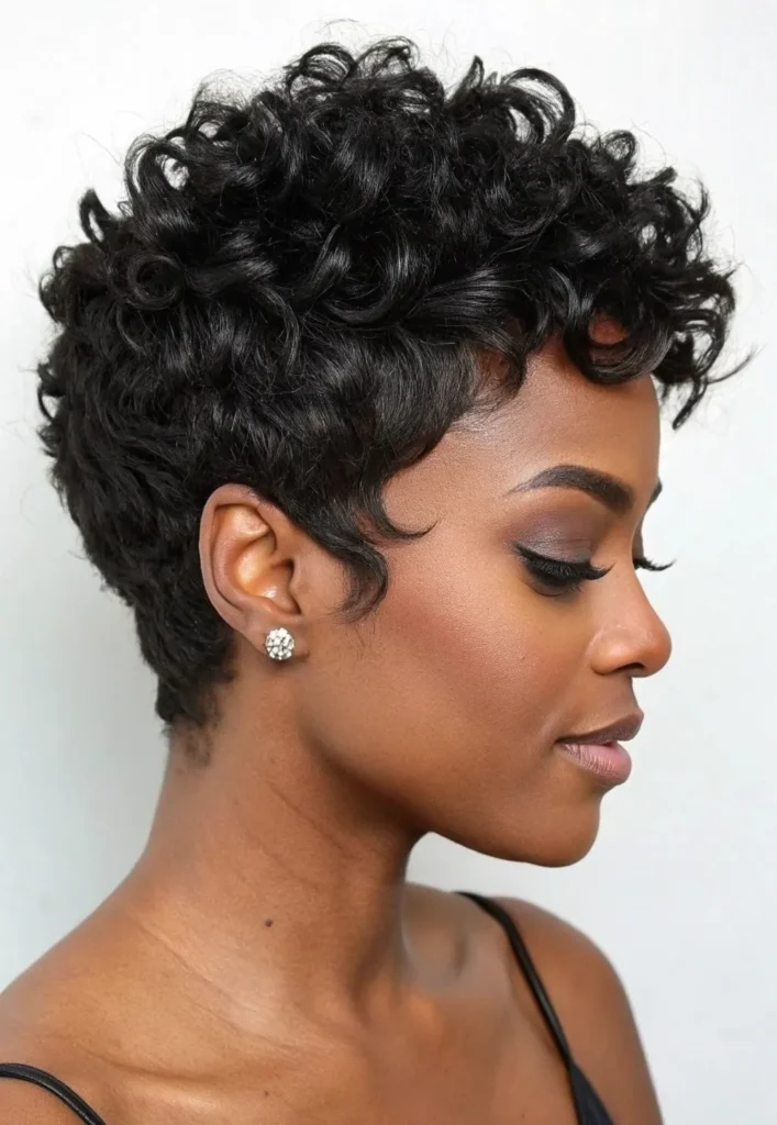 Chic Feathered Hairstyles for Black Women 37 HG17