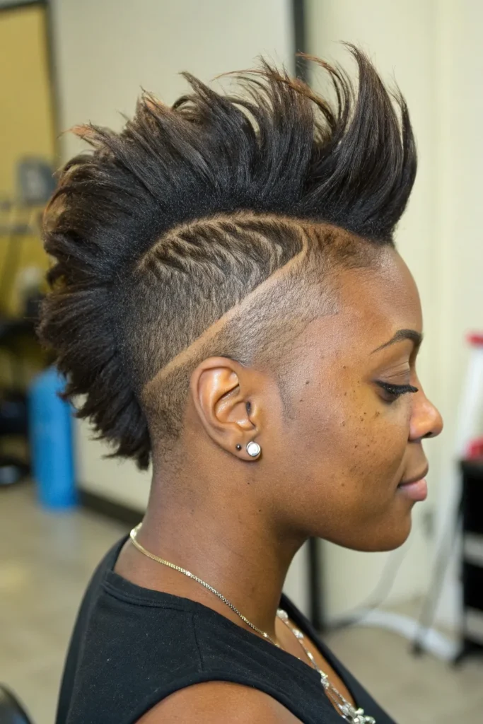 Chic Feathered Hairstyles for Black Women 28 HG8