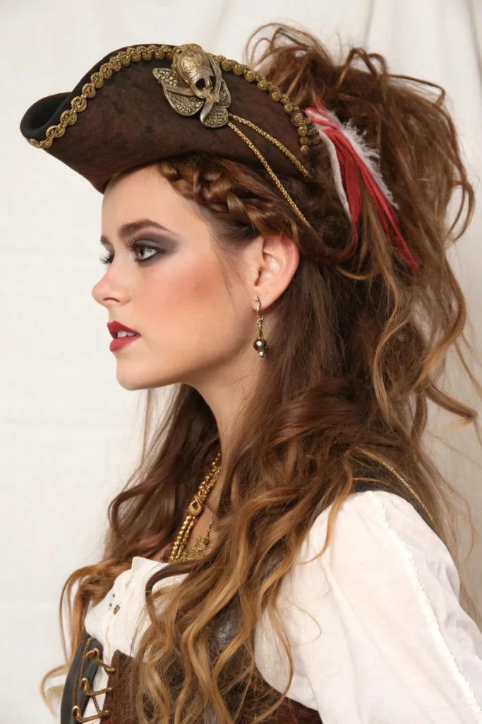 Pirate Hairstyles for Women: Stunning Halloween Hair Ideas to Steal the Show 27 JH6
