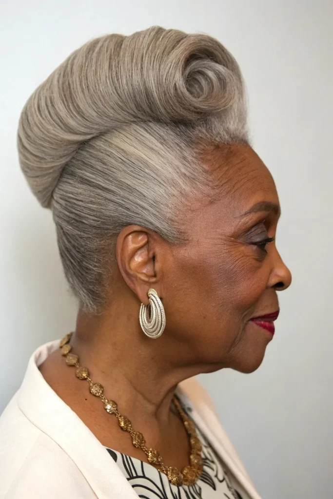 Stylish Weave Hairstyles for Older Black Women 12 JJ11