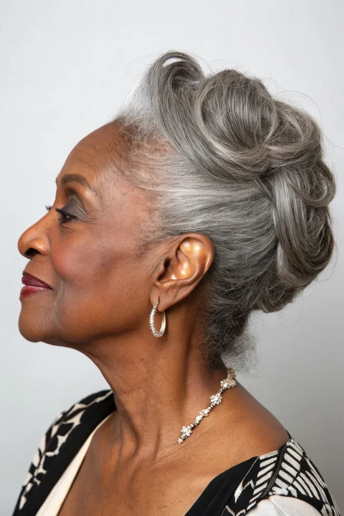 Stylish Weave Hairstyles for Older Black Women 9 JJ8