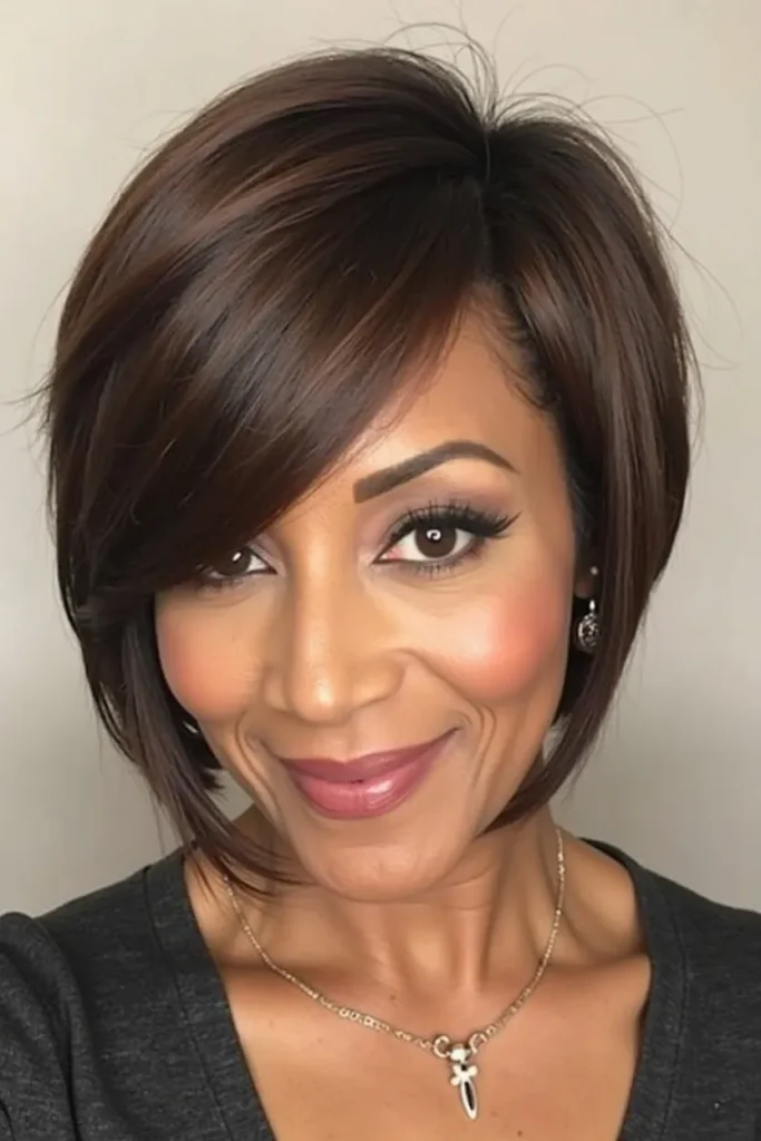 Stunning Short Hairstyles for Older Black Women: Elegant Cuts That Celebrate Your Beauty 34 LK12