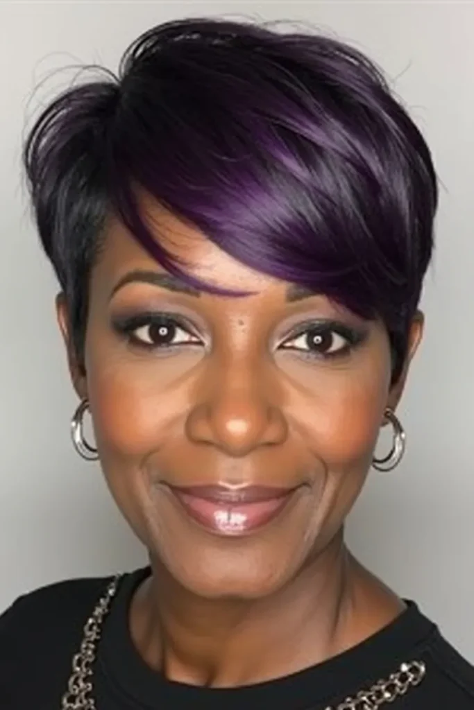 Stunning Short Hairstyles for Older Black Women: Elegant Cuts That Celebrate Your Beauty 38 LK16