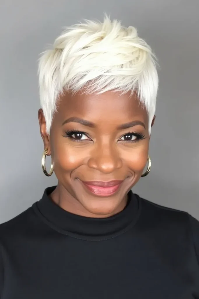 Stunning Short Hairstyles for Older Black Women: Elegant Cuts That Celebrate Your Beauty 26 LK4