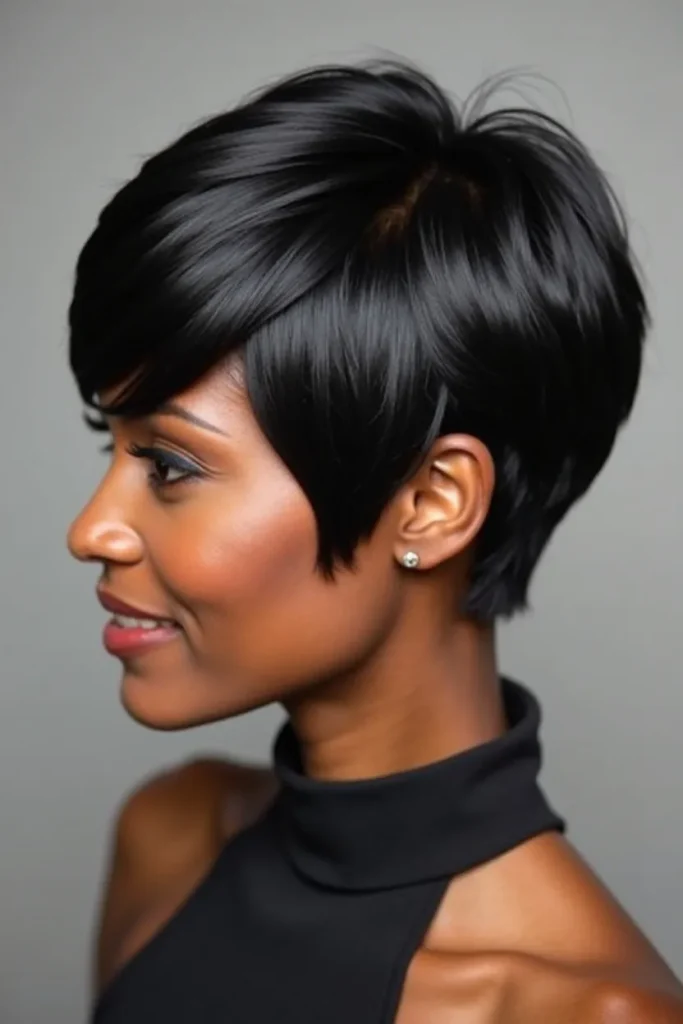 Stunning Short Hairstyles for Older Black Women: Elegant Cuts That Celebrate Your Beauty 29 LK7