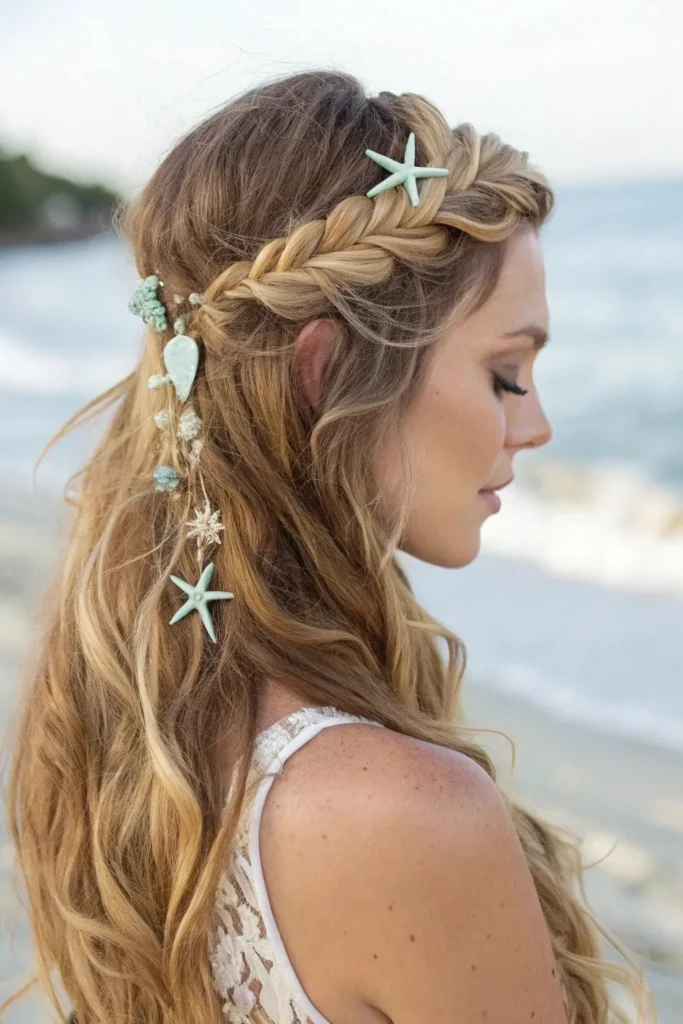 Stunning Mermaid Hairstyles for a Magical Halloween Look 18 LL17
