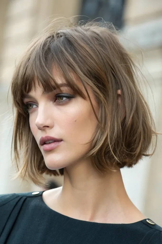 Unique Short Hair with Bangs Styles: A Guide to Finding Your Perfect Match 21 PG1