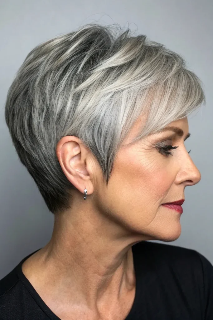 Unique & Modern Haircuts for Women Over 50 (With Expert Styling Tips!) 20 PP19