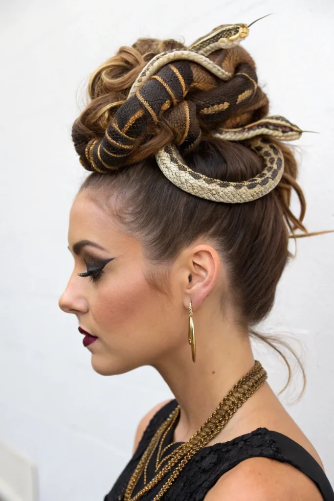 Medusa Hair Ideas: Spellbinding Halloween Hairstyles to Try This Year 23 SS1