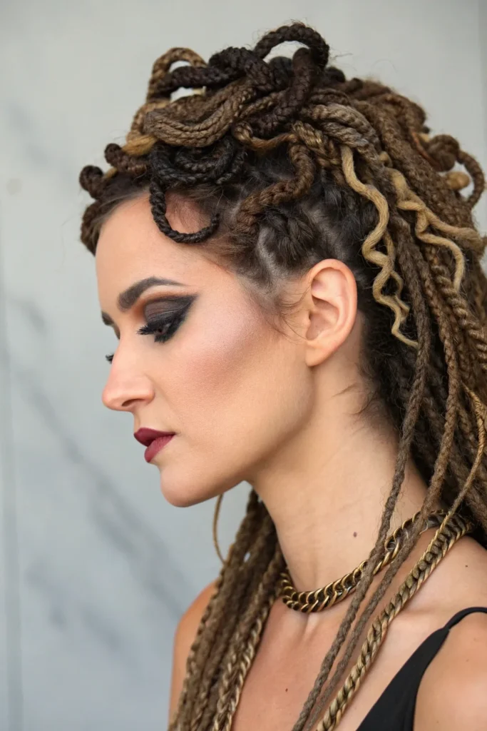 Medusa Hair Ideas: Spellbinding Halloween Hairstyles to Try This Year 26 SS4