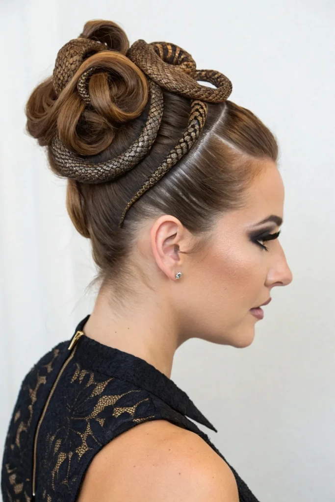 Medusa Hair Ideas: Spellbinding Halloween Hairstyles to Try This Year 28 SS6