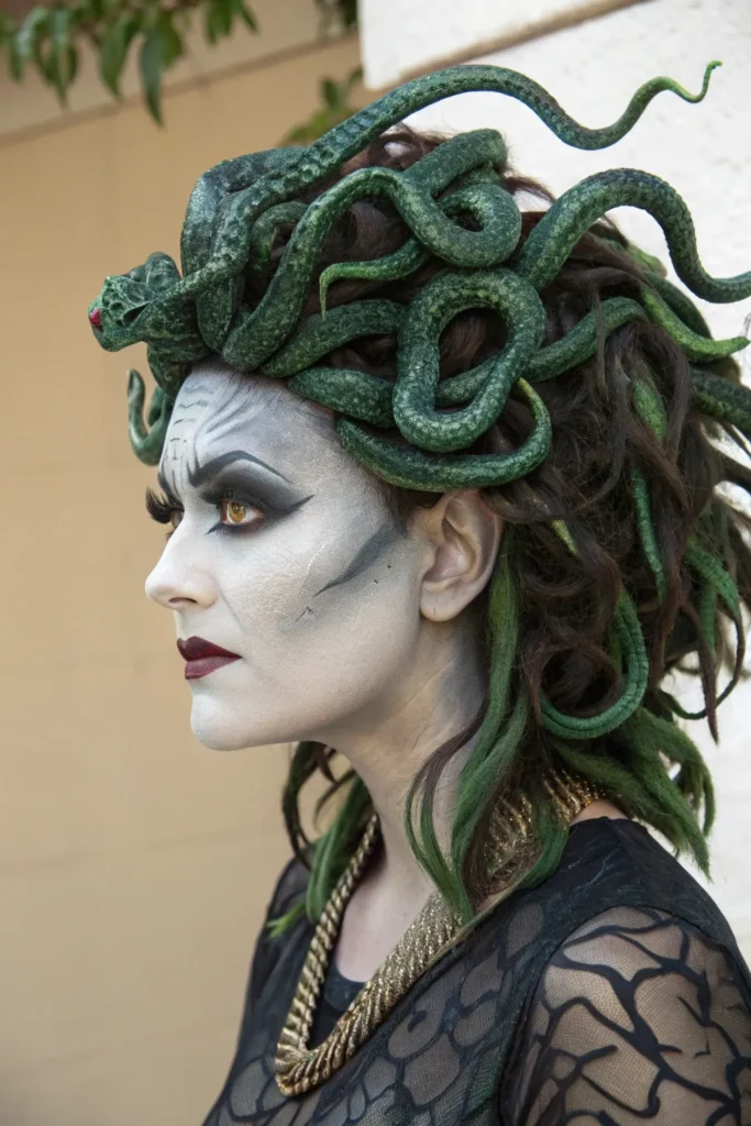 Medusa Hair Ideas: Spellbinding Halloween Hairstyles to Try This Year 29 SS7