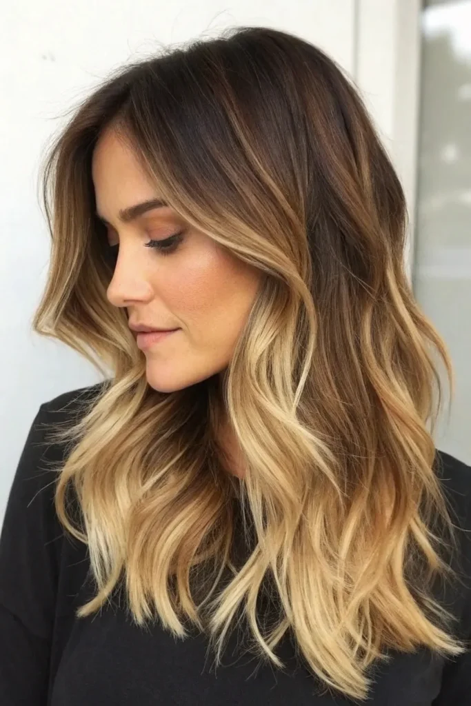 21 Brown to Blonde Balayage Ideas: Effortless Transformations for Gorgeous Hairstyles 7 BB6 1