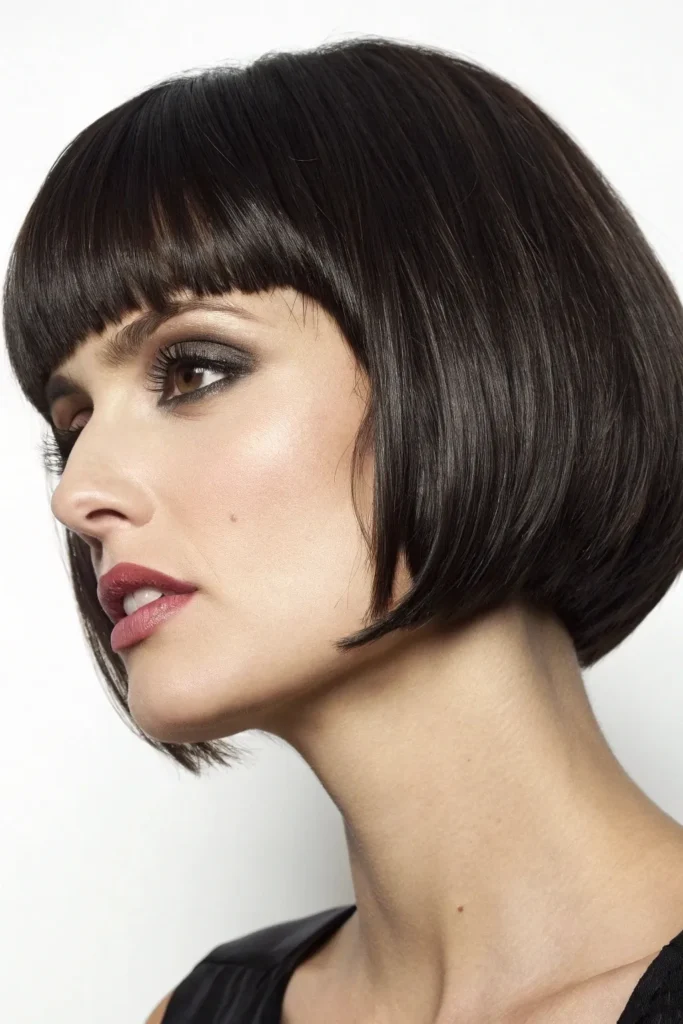 17 Modern Bob Hairstyles with Bangs 2 BH1 1