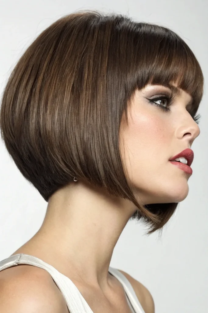 17 Modern Bob Hairstyles with Bangs 14 BH13 1