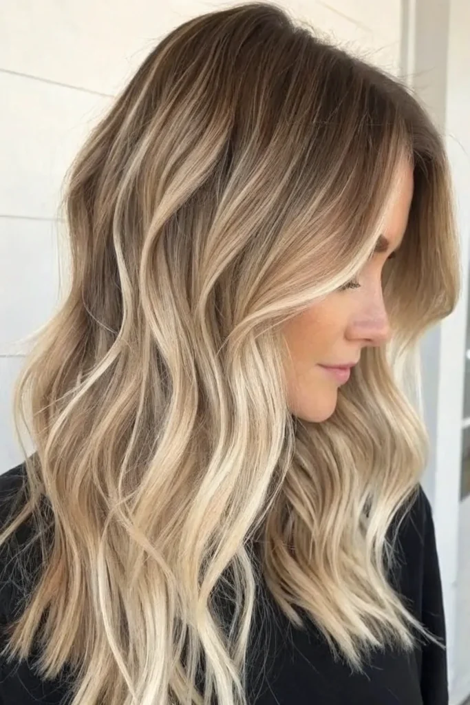 20 Golden Blonde Balayage Ideas: Stunning Hairstyles to Light Up Your Look 4 BH3
