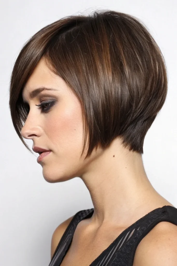 17 Modern Bob Hairstyles with Bangs 5 BH4 1