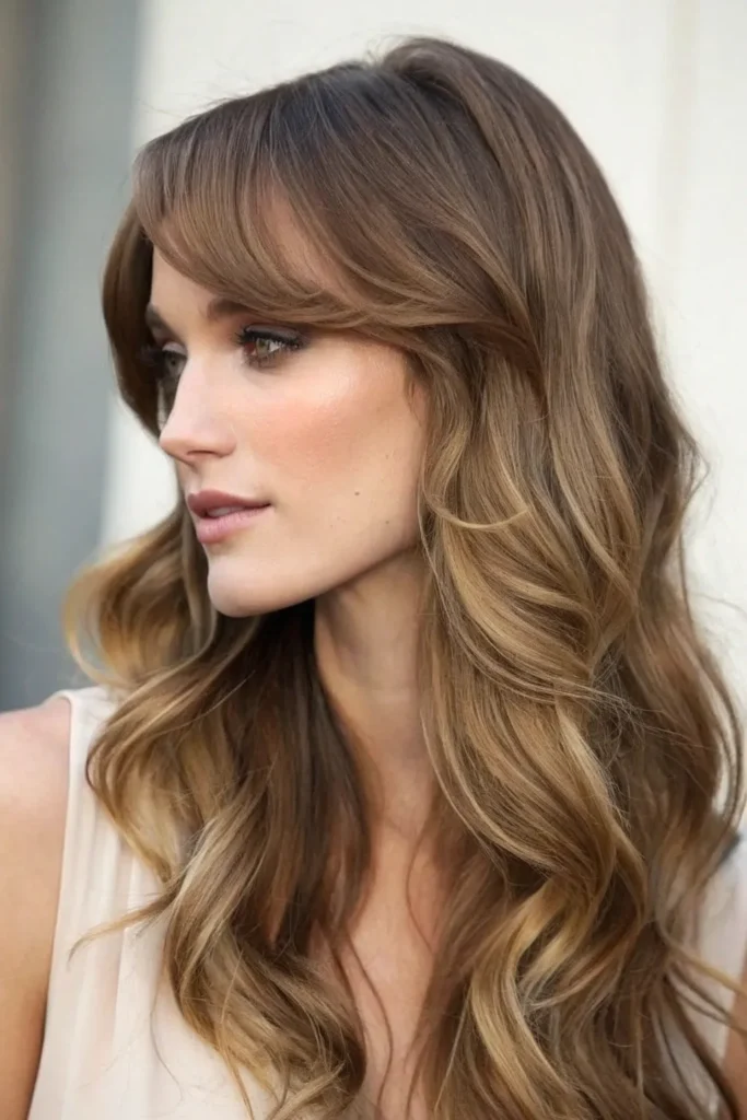 12 Elegant Hairstyles with Bangs 7 BH6 2