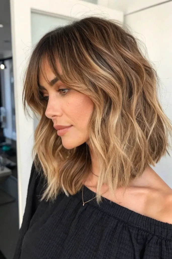 17 Modern Bob Hairstyles with Bangs 9 BH8 1