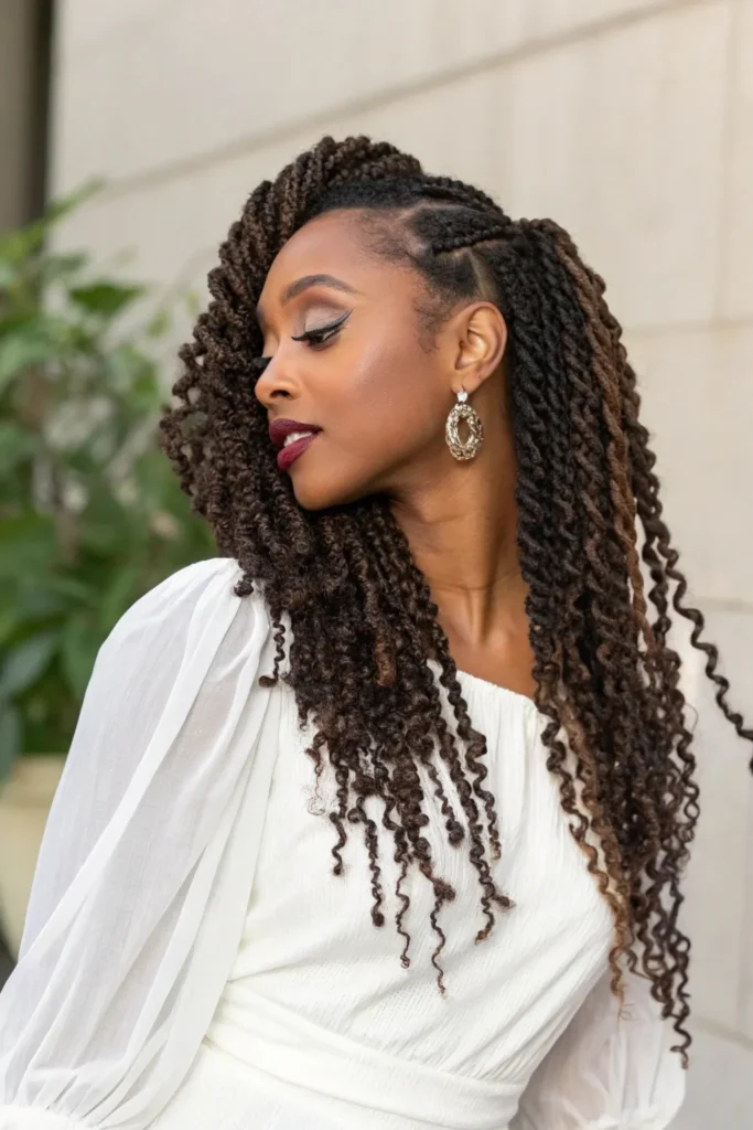 22 Elegant Hairstyles for Black Women: Celebrating Natural Beauty and Versatility 13 BW12