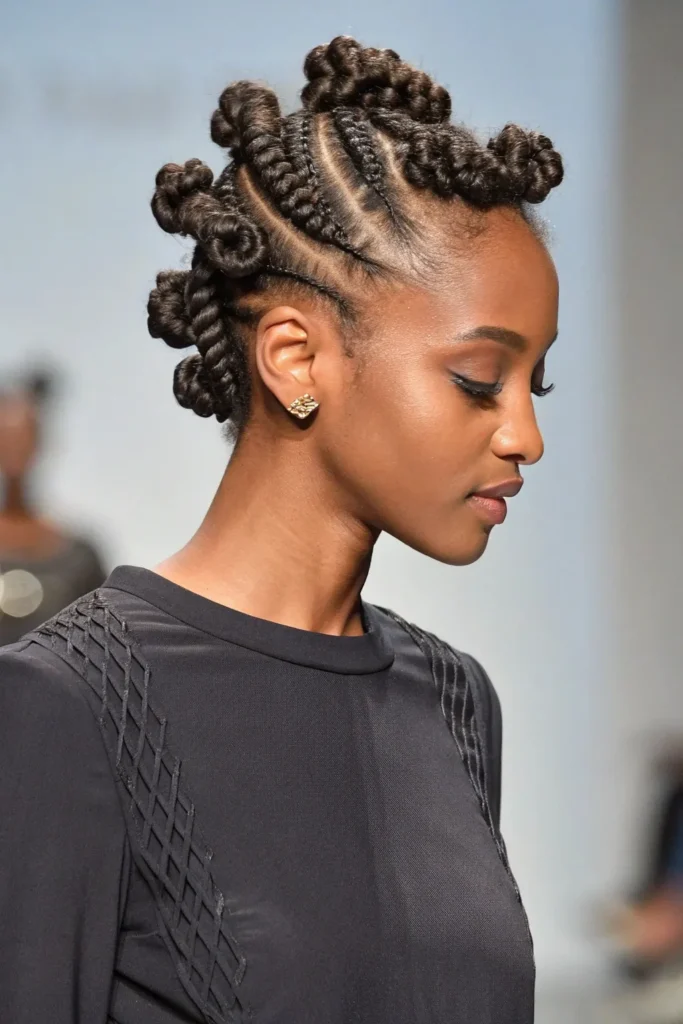 22 Elegant Hairstyles for Black Women: Celebrating Natural Beauty and Versatility 10 BW9