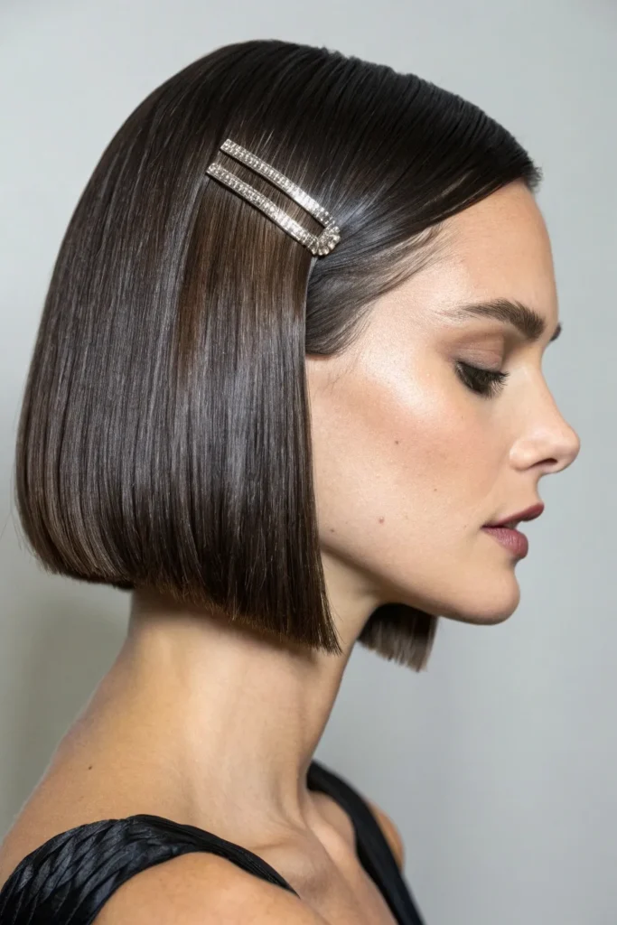Sparkle & Shine: 22 Jaw-Dropping New Year's Hairstyles for Short Hair to Dazzle Your Way Into 2025 40 NY16
