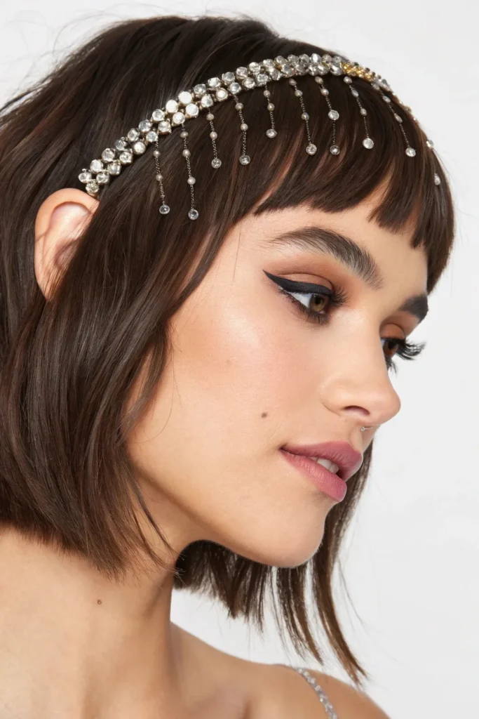 Sparkle & Shine: 22 Jaw-Dropping New Year's Hairstyles for Short Hair to Dazzle Your Way Into 2025 43 NY19