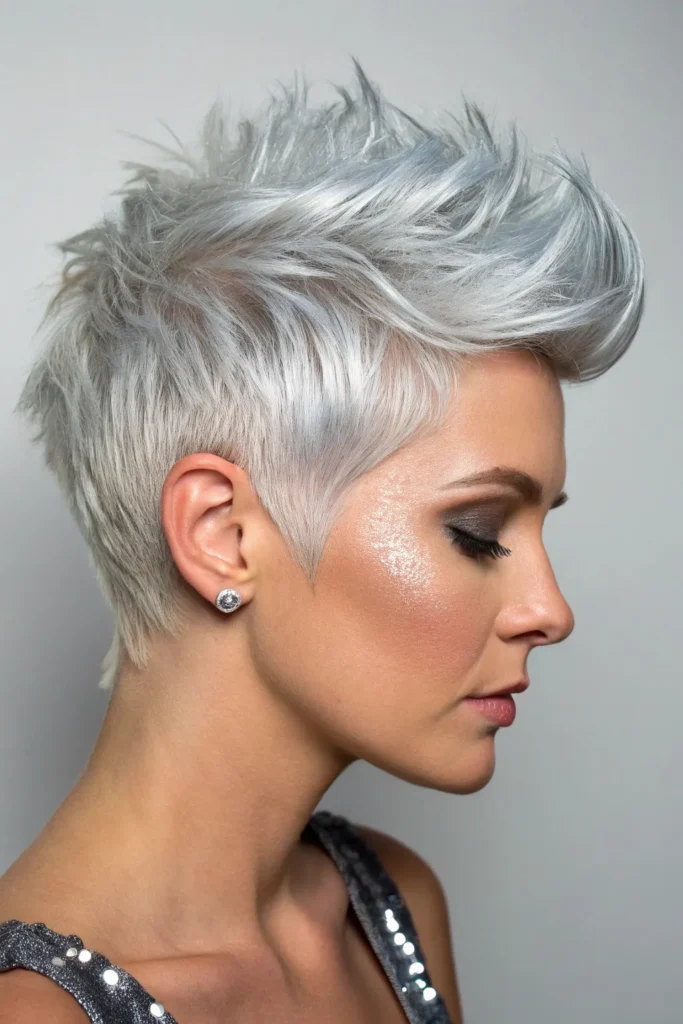 Sparkle & Shine: 22 Jaw-Dropping New Year's Hairstyles for Short Hair to Dazzle Your Way Into 2025 44 NY20