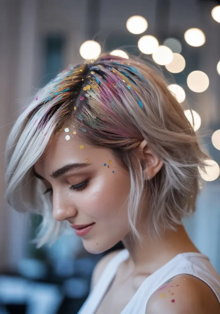 Sparkle & Shine: 22 Jaw-Dropping New Year's Hairstyles for Short Hair to Dazzle Your Way Into 2025 27 NY3