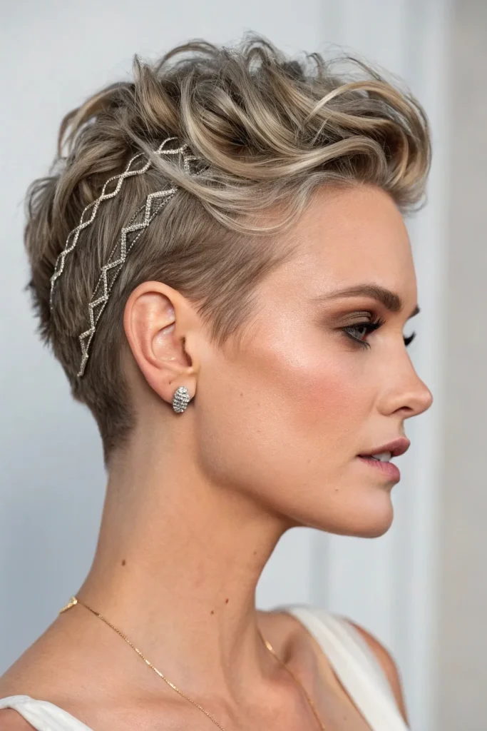 Sparkle & Shine: 22 Jaw-Dropping New Year's Hairstyles for Short Hair to Dazzle Your Way Into 2025 28 NY4