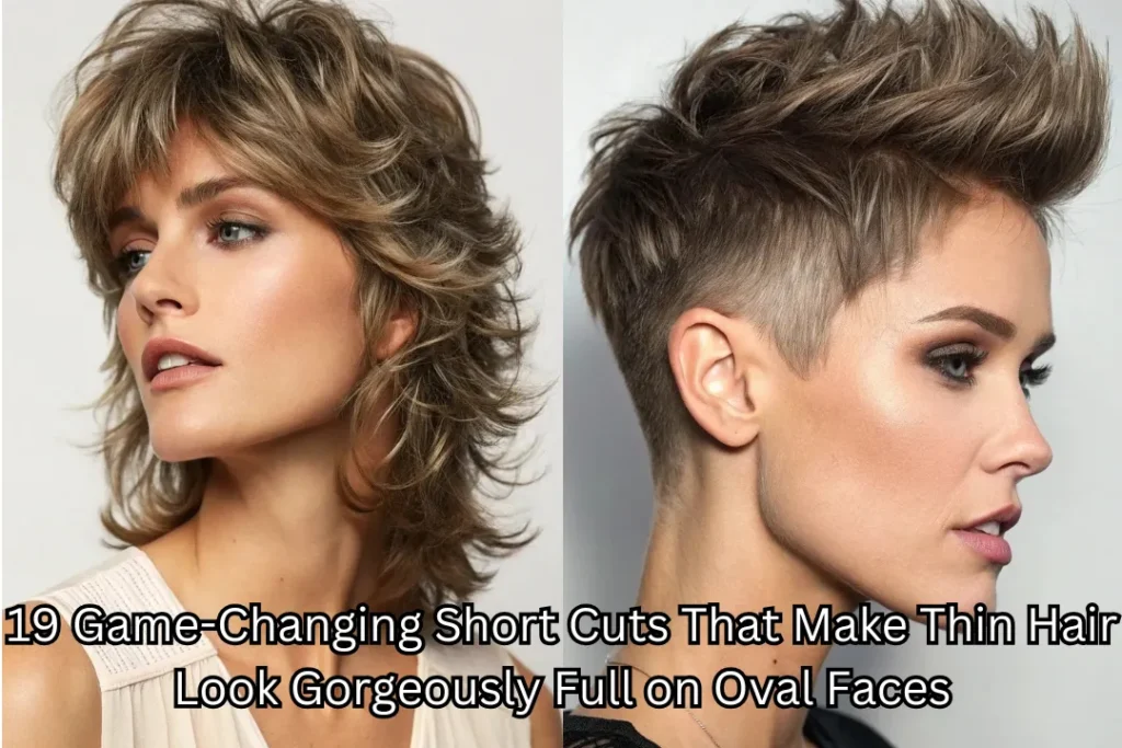 19 Game-Changing Short Cuts That Make Thin Hair Look Gorgeously Full on Oval Faces 1 feature 10