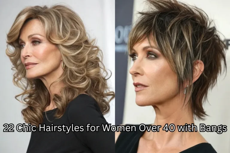22 Chic Hairstyles for Women Over 40 with Bangs: Inspiring Ideas for a Fresh Style 26 22 Chic Hairstyles for Women Over 40 with Bangs: Inspiring Ideas for a Fresh Style