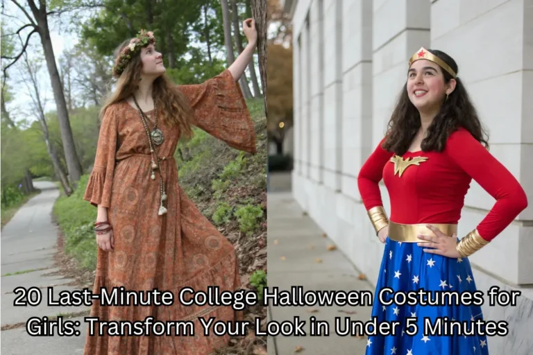 Last-Minute College Halloween Costumes for Girls: Transform Your Look in Under 5 Minutes 22 Last-Minute College Halloween Costumes for Girls: Transform Your Look in Under 5 Minutes