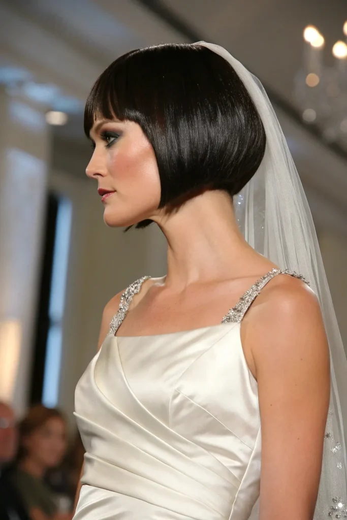 18 Glamorous Bridal Shower Hairstyles for the Bride 11 BH10