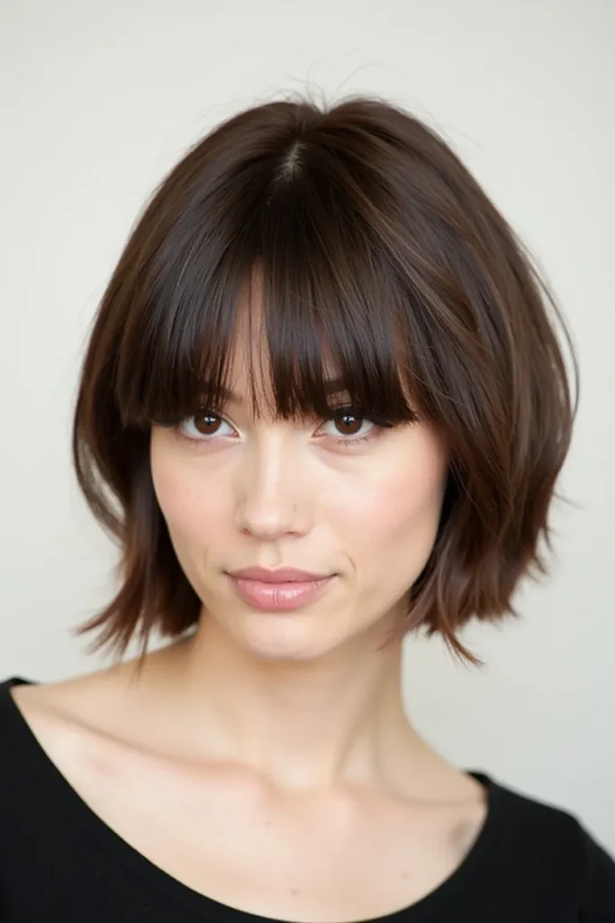 19 Face Framing Layers with Bangs Ideas 12 LL11