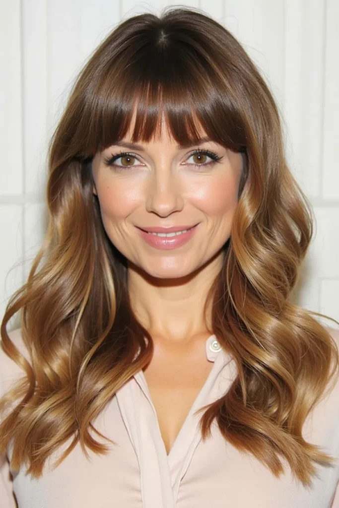 19 Face Framing Layers with Bangs Ideas 15 LL14