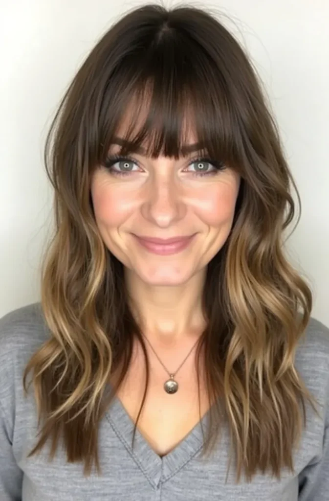 19 Face Framing Layers with Bangs Ideas 20 LL19
