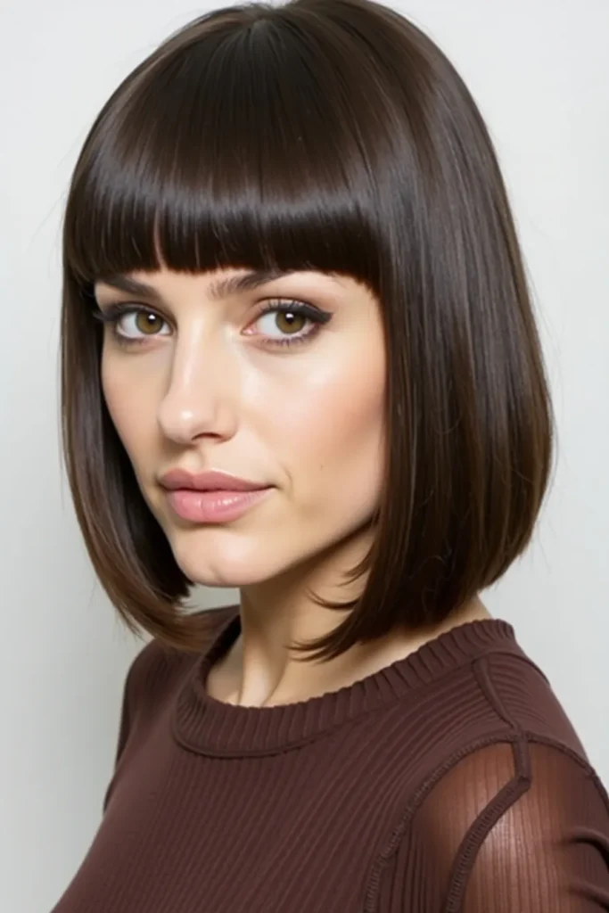 19 Face Framing Layers with Bangs Ideas 4 LL3