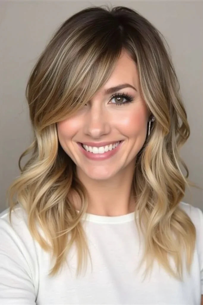 19 Face Framing Layers with Bangs Ideas 5 LL4