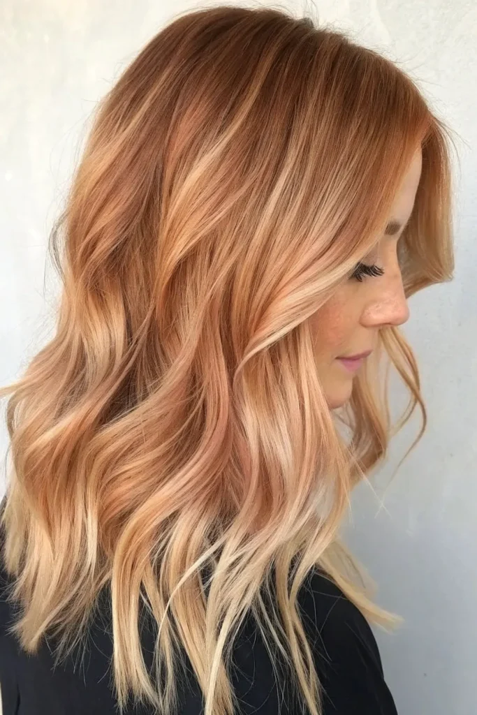 19 Stunning Strawberry Blonde Balayage Ideas 2 SB1