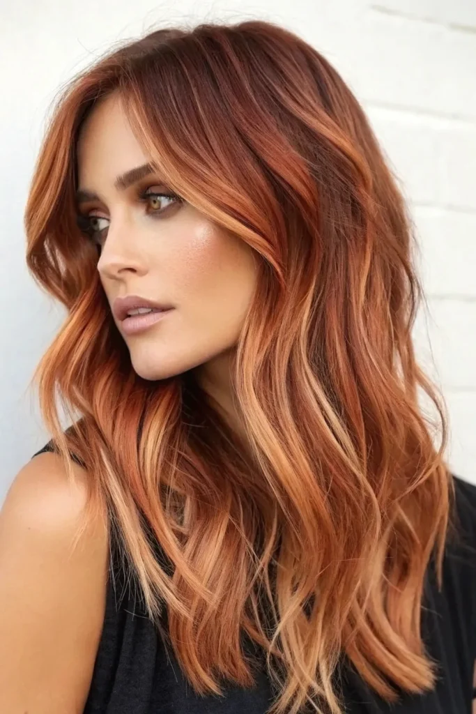19 Stunning Strawberry Blonde Balayage Ideas 12 SB11
