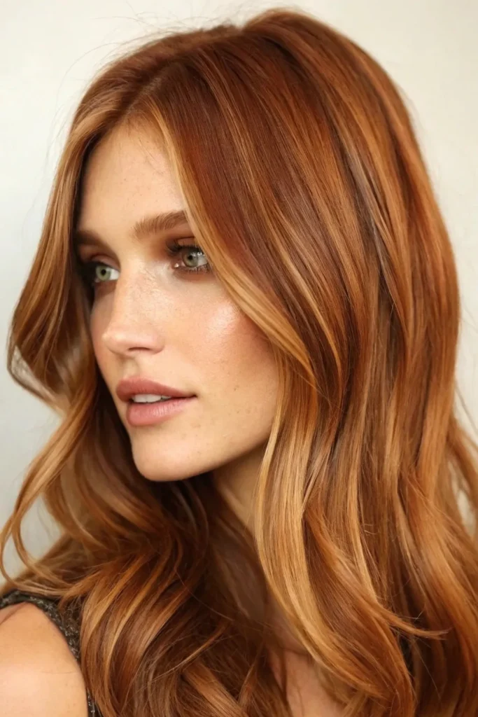 19 Stunning Strawberry Blonde Balayage Ideas 16 SB15