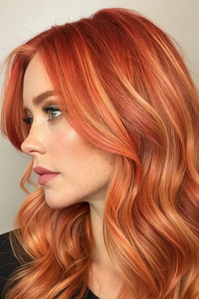 19 Stunning Strawberry Blonde Balayage Ideas 19 SB18
